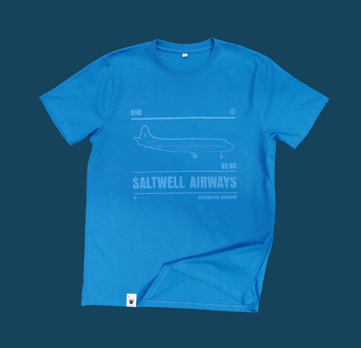 Saltwell Airways T-Shirt Blue